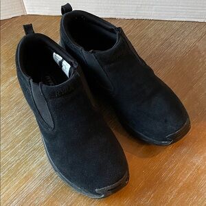 Ryka Nitracel waterproof Black Suede Slip-On Shoes women’s size 10